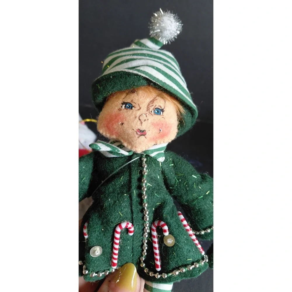 Collectible Holiday Christmas Dolls holiday elf Pixie mix Lot vintage And modern